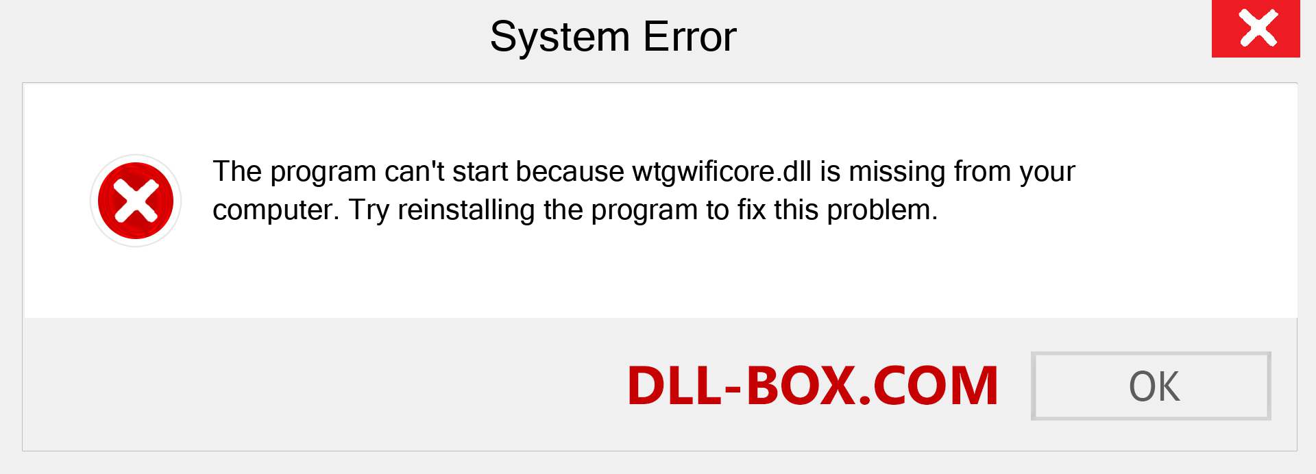  wtgwificore.dll file is missing?. Download for Windows 7, 8, 10 - Fix  wtgwificore dll Missing Error on Windows, photos, images