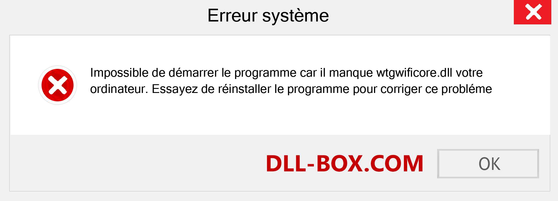 Le fichier wtgwificore.dll est manquant ?. Télécharger pour Windows 7, 8, 10 - Correction de l'erreur manquante wtgwificore dll sur Windows, photos, images